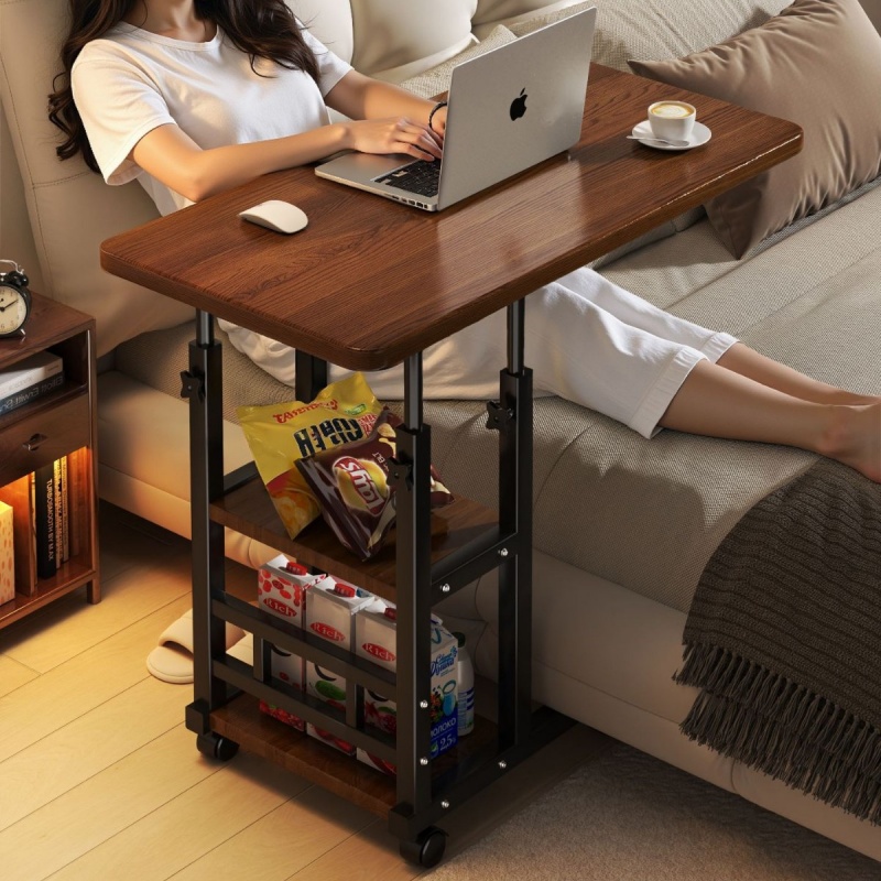 Office Furniture For Small Spaces - Передвижной прикроватный столик-трансформер: прикроватный столик, столик