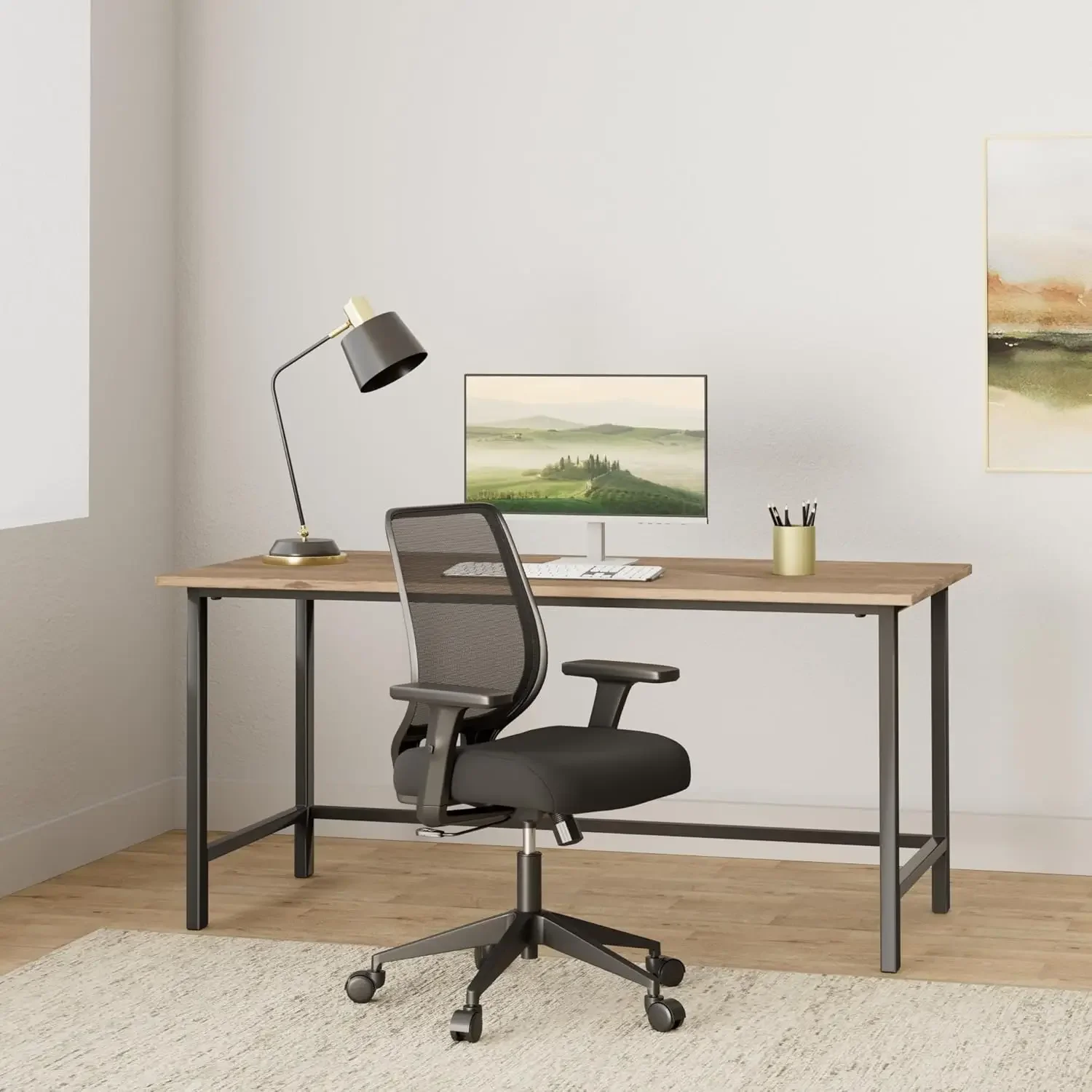 Task Chair Mid Back - Эргономичное офисное кресло для дома с