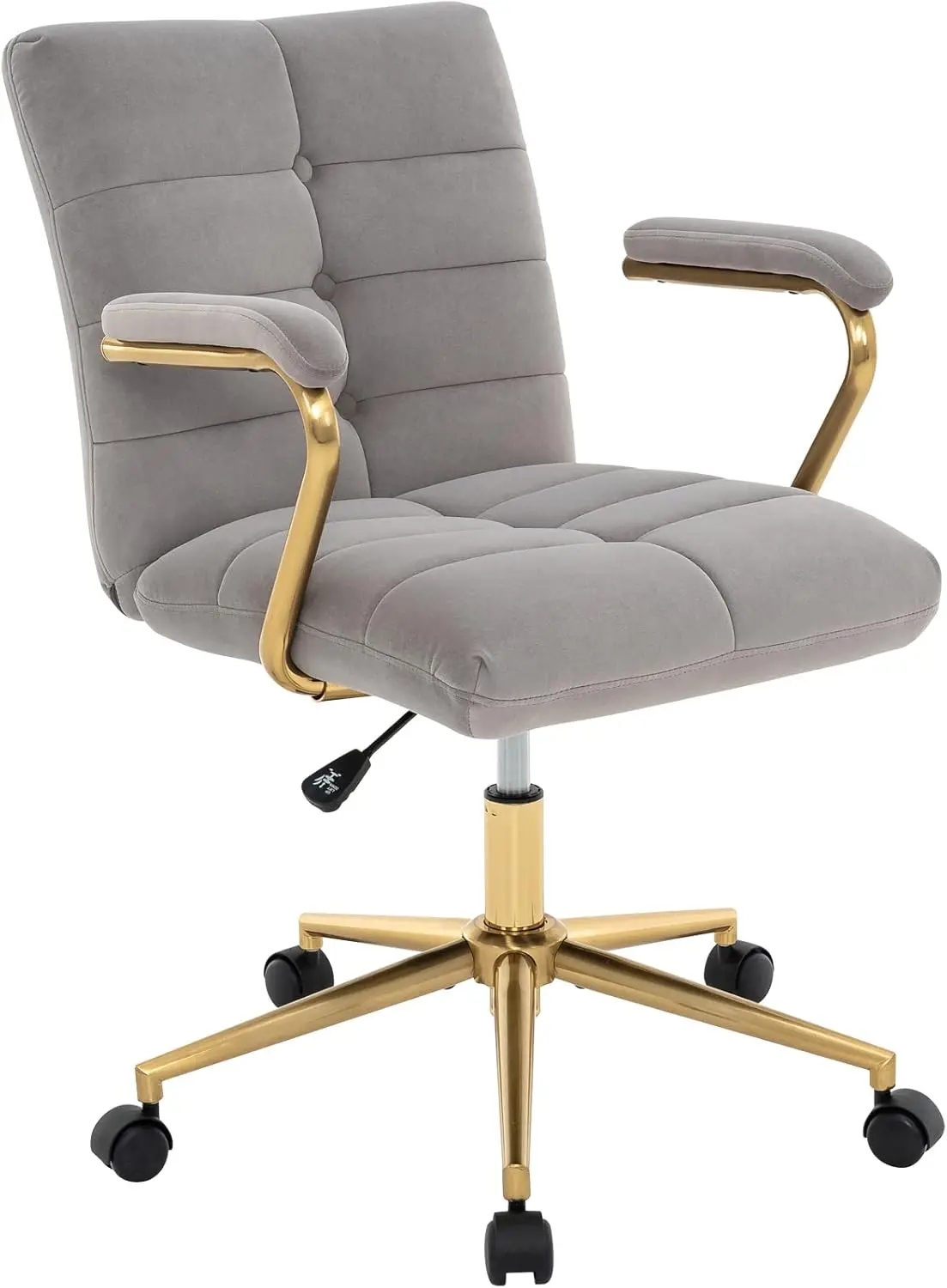 Task Chair Mid Back - Велюровое офисное кресло для дома, регулируемое