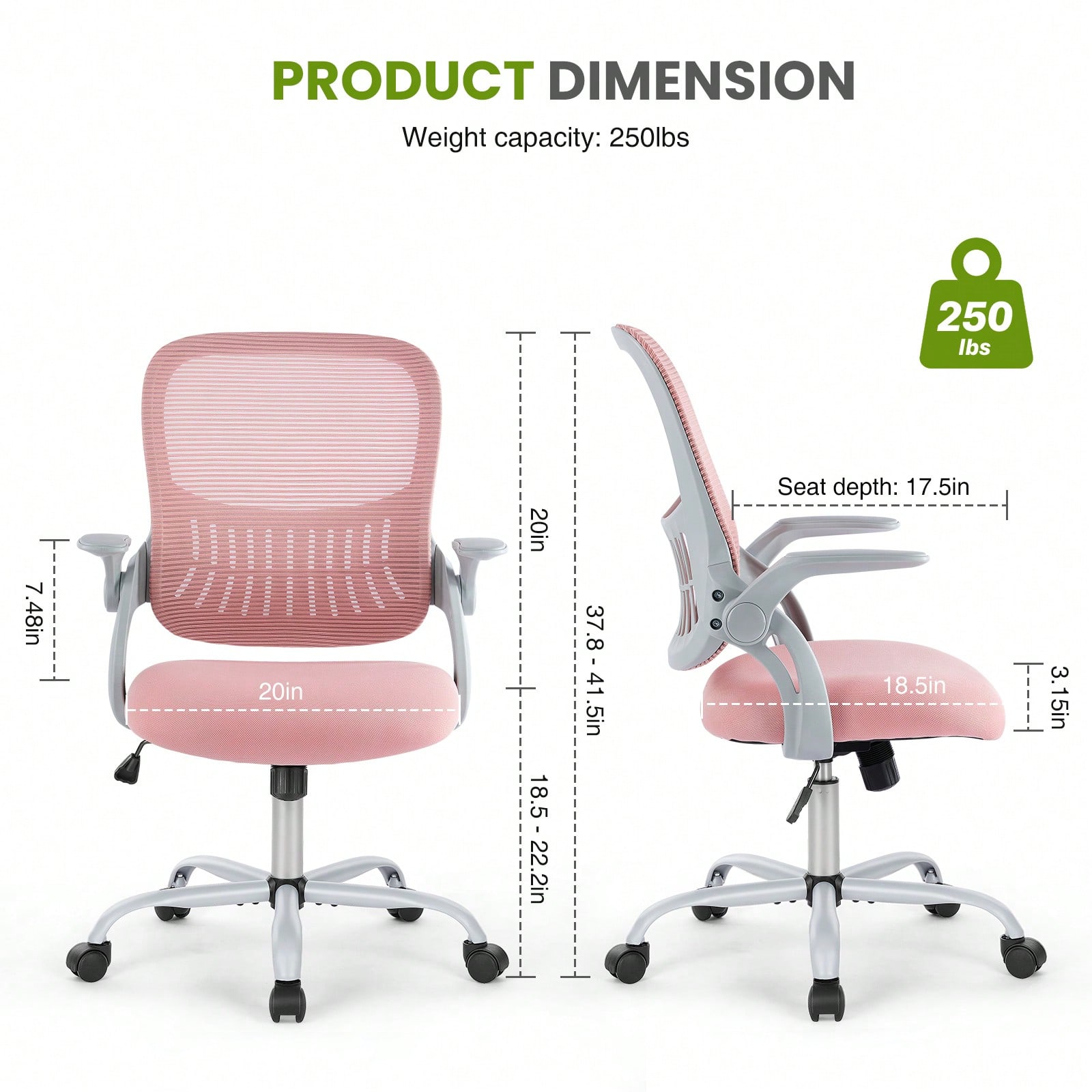 Офисное кресло, кресло для пис – обзор и цена Task Chair Mid Back