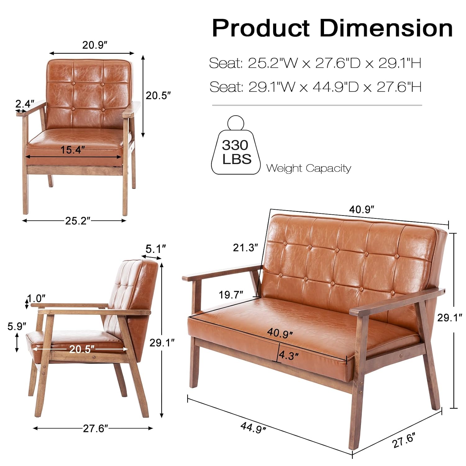 Диван-софа с обивкой из кожи,  – обзор и цена Office Furniture For Small Spaces