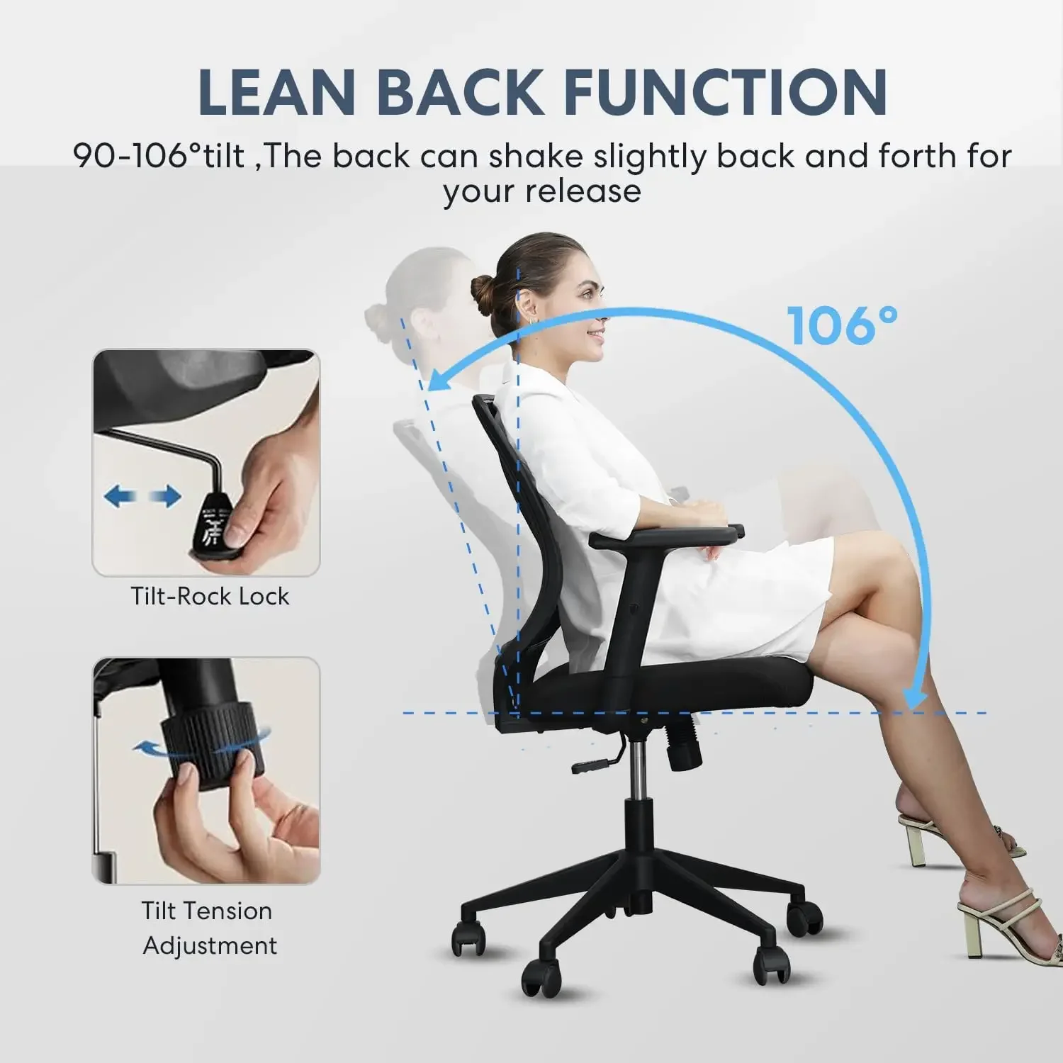 Эргономичное офисное кресло дл – обзор и цена Task Chair Mid Back